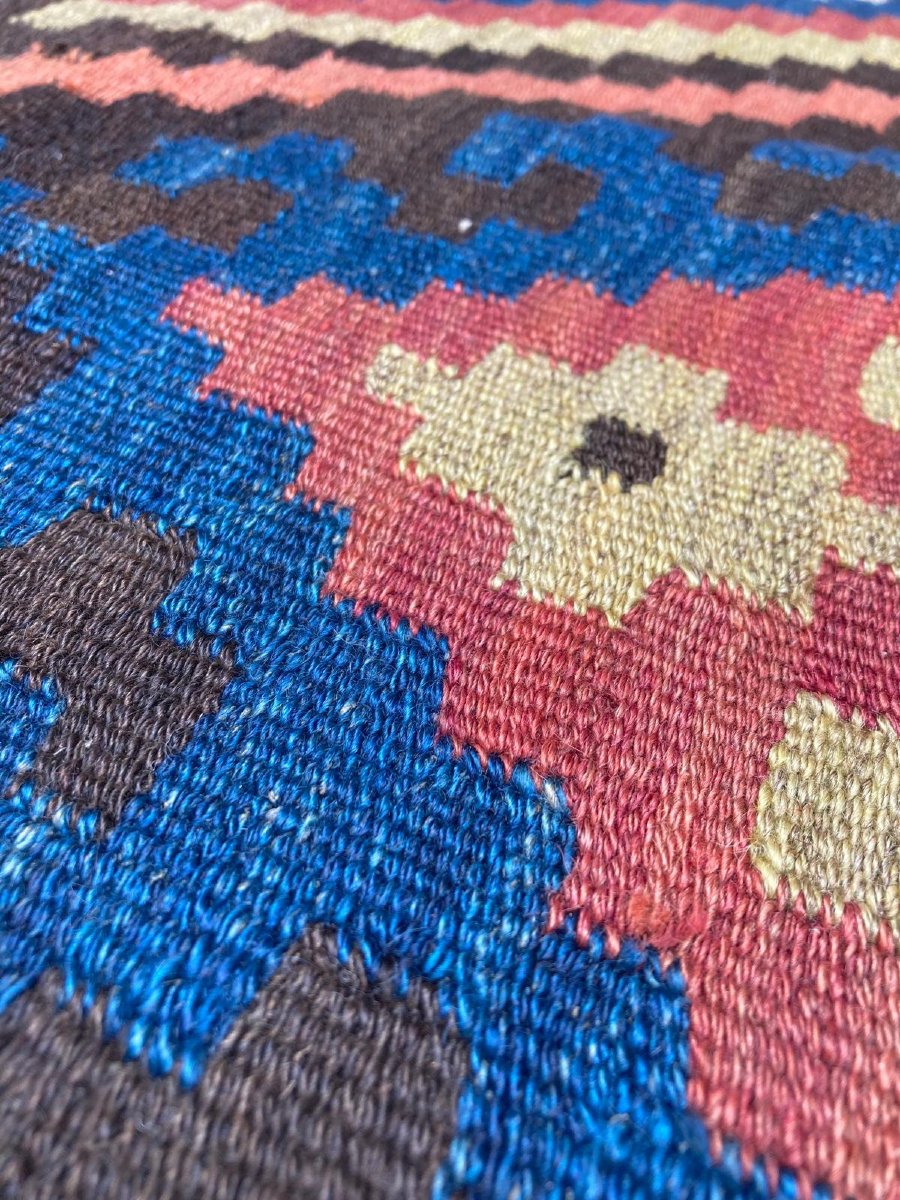 Kilim Gallery Veramin - Gashgai. Persia. Early 20th Century. 360 X 120 Cm-photo-2