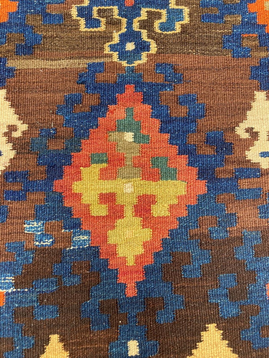 Kilim Gallery Veramin - Gashgai. Persia. Early 20th Century. 360 X 120 Cm