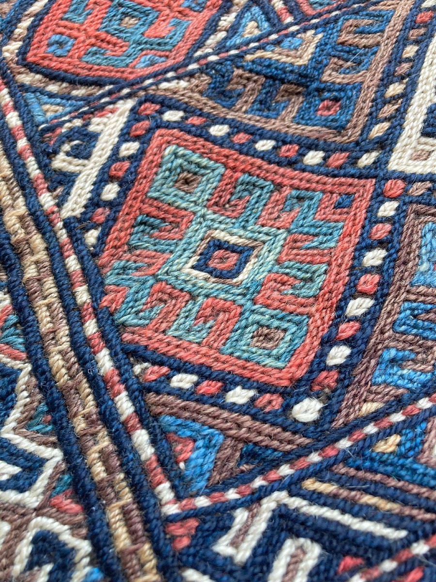 Tapis Sumak. Kocan. Iran. 76 x 38 cm
