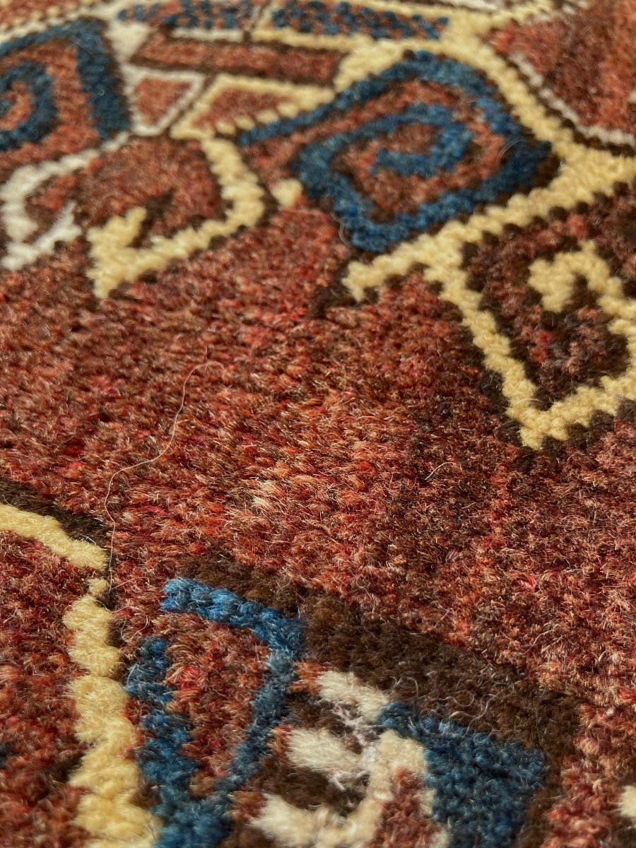 Doormat. Afghanistan. Mid-20th Century. 127 X 46 Cm-photo-4