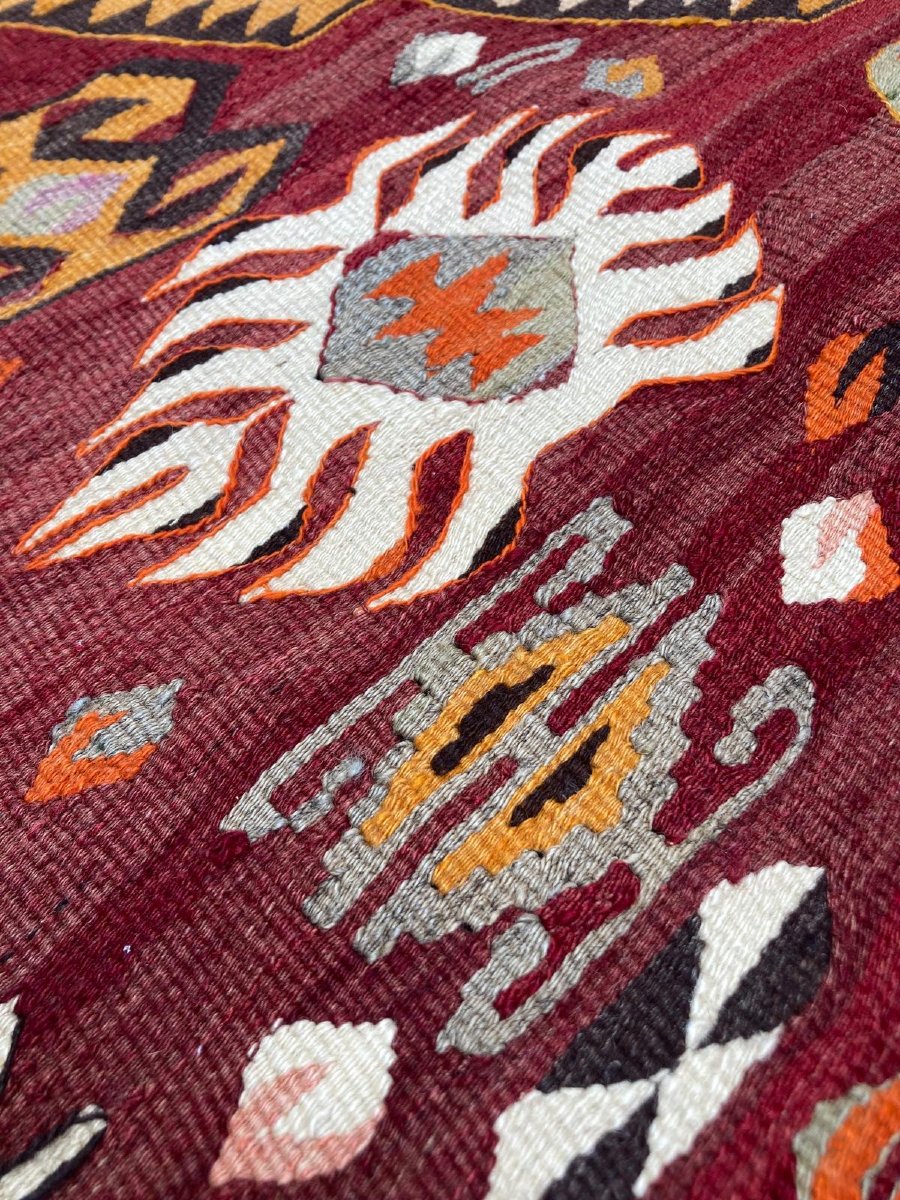 Kilim Mut - Taurus Mountains. Anatolia. 1920s. 310 X 147 Cm-photo-3