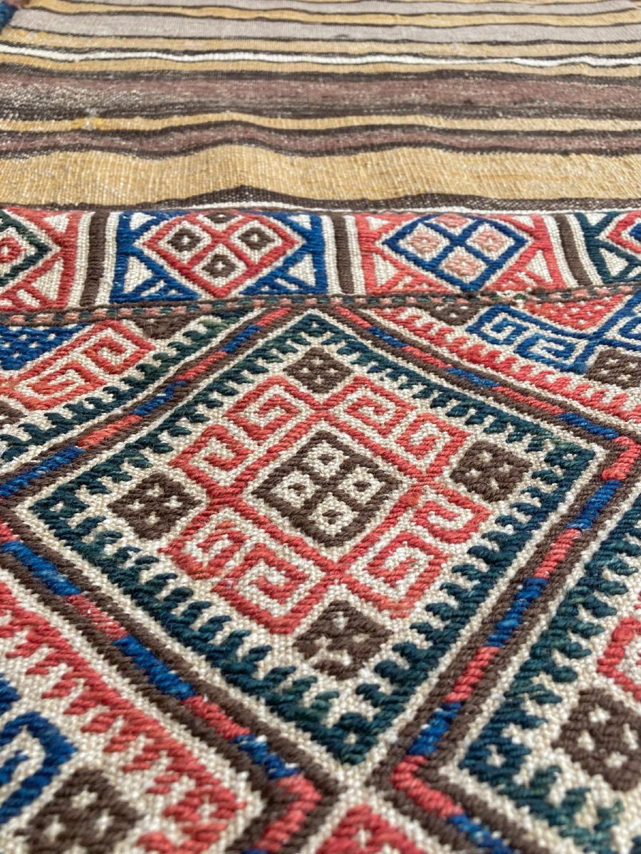 Maffrash Shahsaven. Persian. Circa 1920. 154 X 105 Cm-photo-4