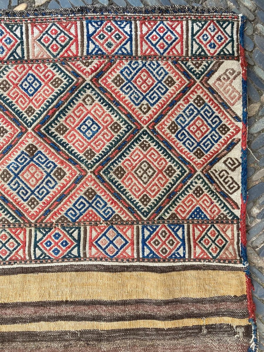 Maffrash Shahsaven. Persian. Circa 1920. 154 X 105 Cm-photo-4