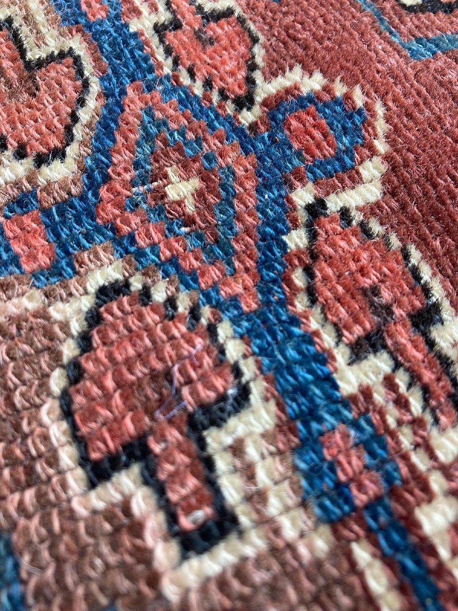 Tapis de selle Yomud Turkmène. Circa 1880. 115 x 73 c-photo-2