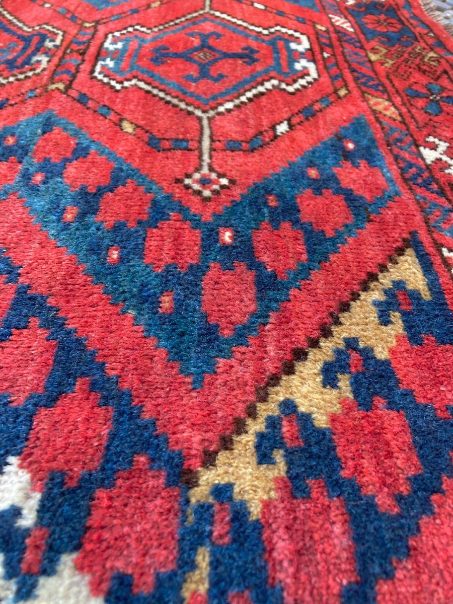 Tapis Bukhara. Turkmen. Circa 1900. 158 x 93 cm-photo-4