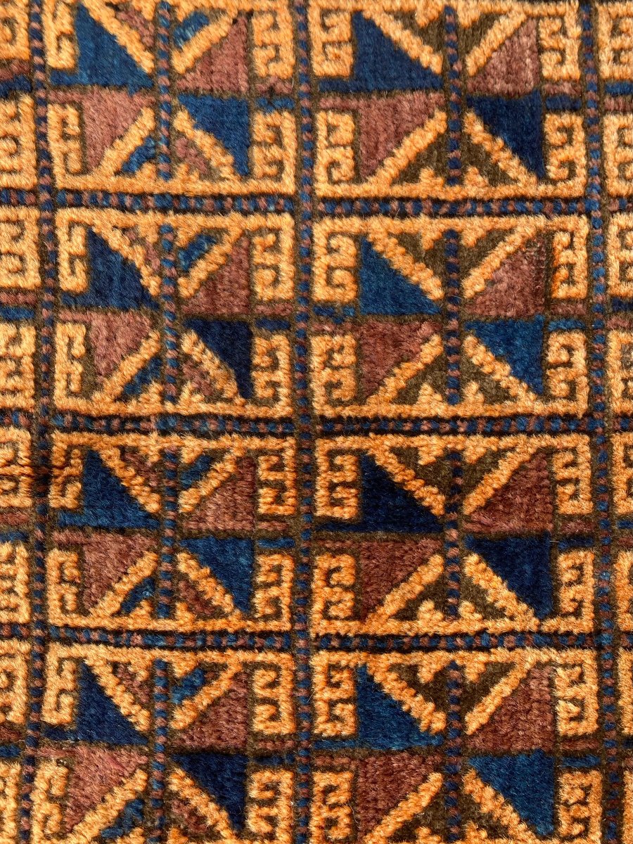 Tapis Beloutch. Milieu 20 Ième. 130 X 90 Cm-photo-2