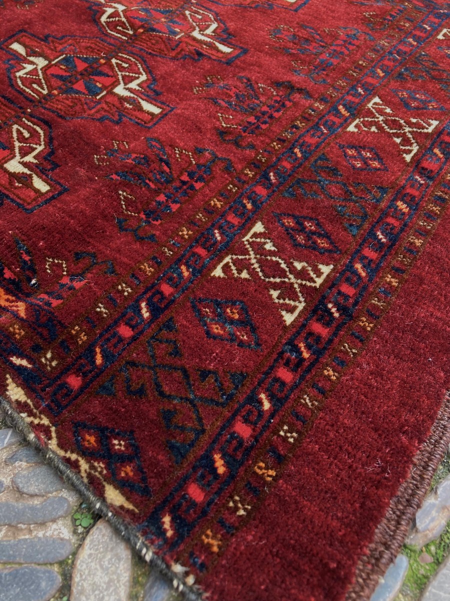 Torba Turkmen Yomuth. Circa 1880. 160 X 70 Cm