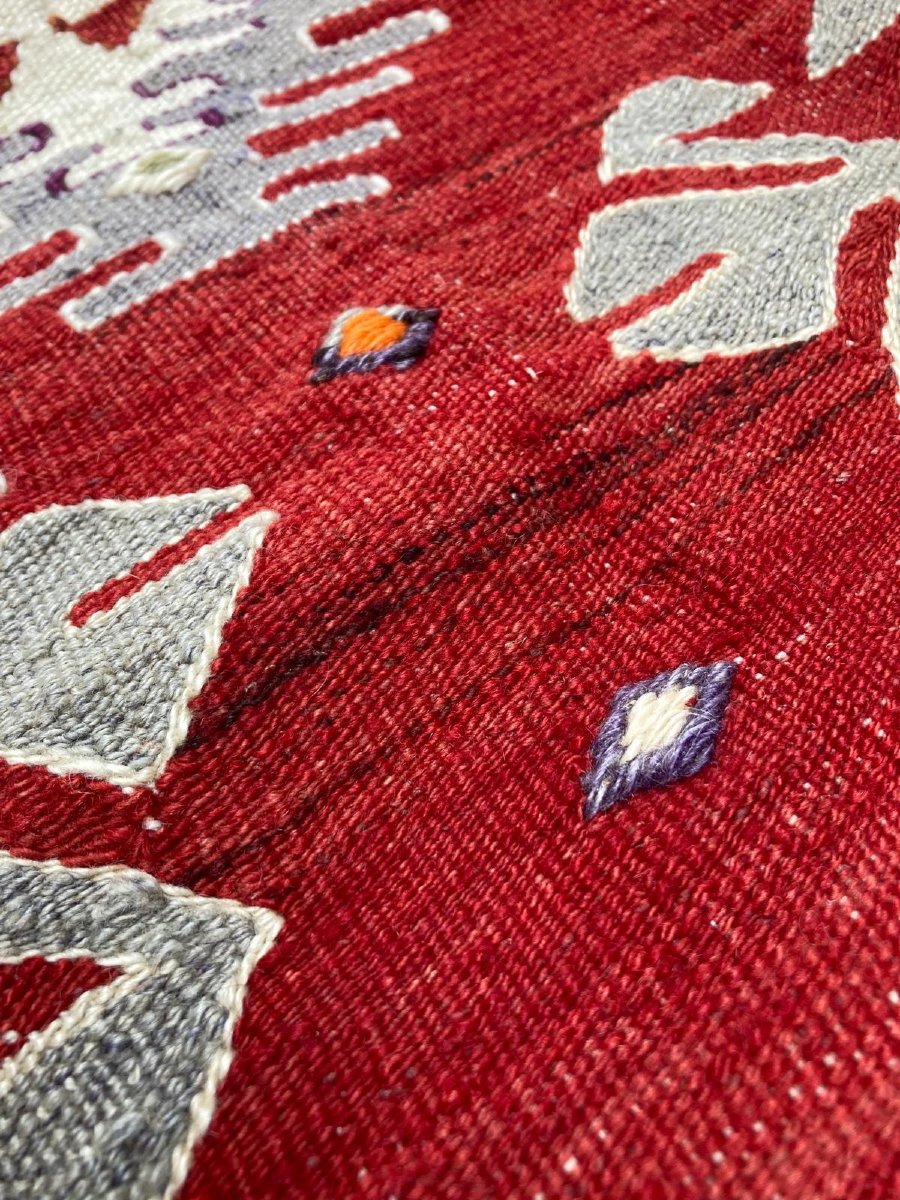 Kilim Afyon Daskiri - Anatolie. Circa 1950.  240 x 150 cm-photo-5