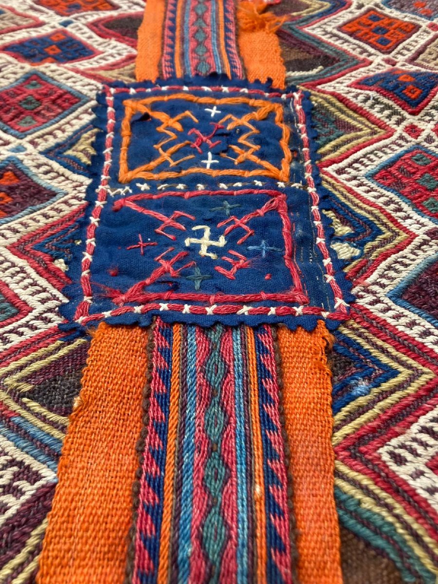 Kilim Cuval. Obruk / Anatolia. Circa 1880. 90 X 52 Cm-photo-2