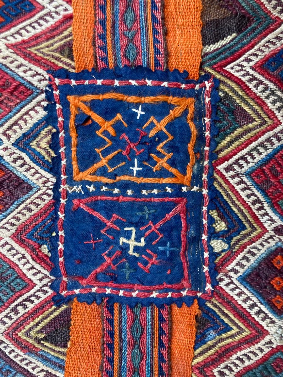 Kilim Cuval. Obruk / Anatolia. Circa 1880. 90 X 52 Cm-photo-2