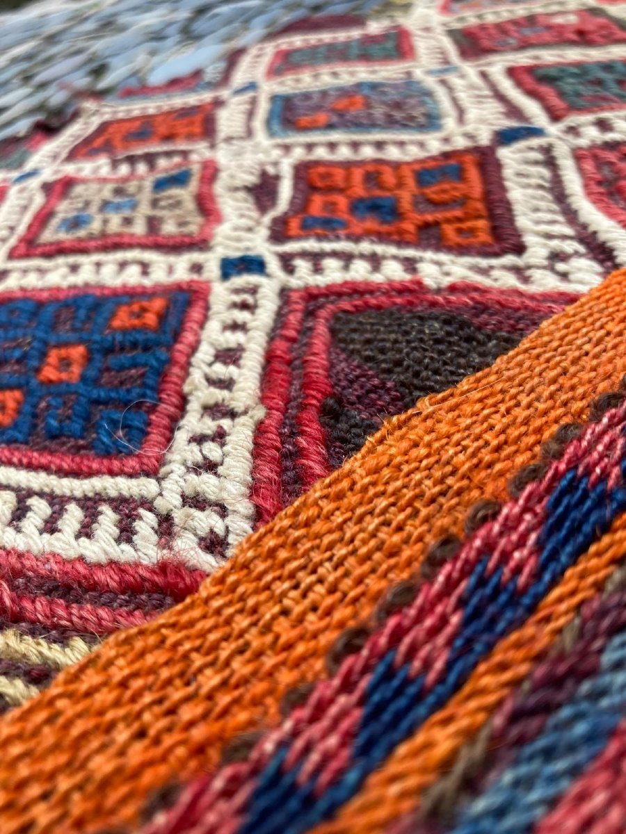 Kilim Cuval. Obruk / Anatolia. Circa 1880. 90 X 52 Cm-photo-4