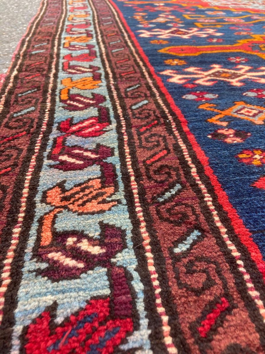 Karabag Rug From The Caucasus. Mid-20th Century. 210 X 150 Cm-photo-2