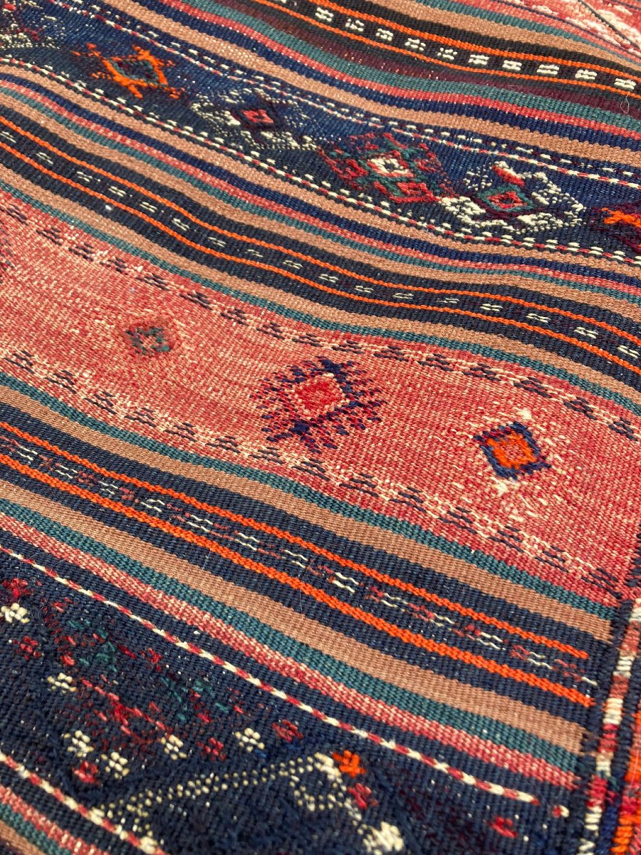 Rug/bag. Persia. Late 19th Century. 97 X 75 Cm-photo-2