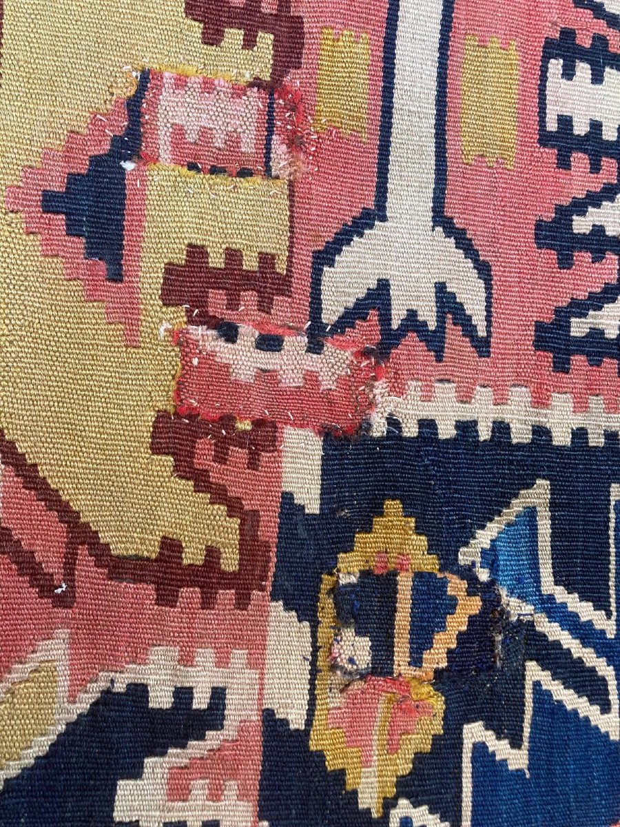 Kilim Kuba. Azerbaijan. Caucasus. Circa 1900. 303 X 180 Cm-photo-2