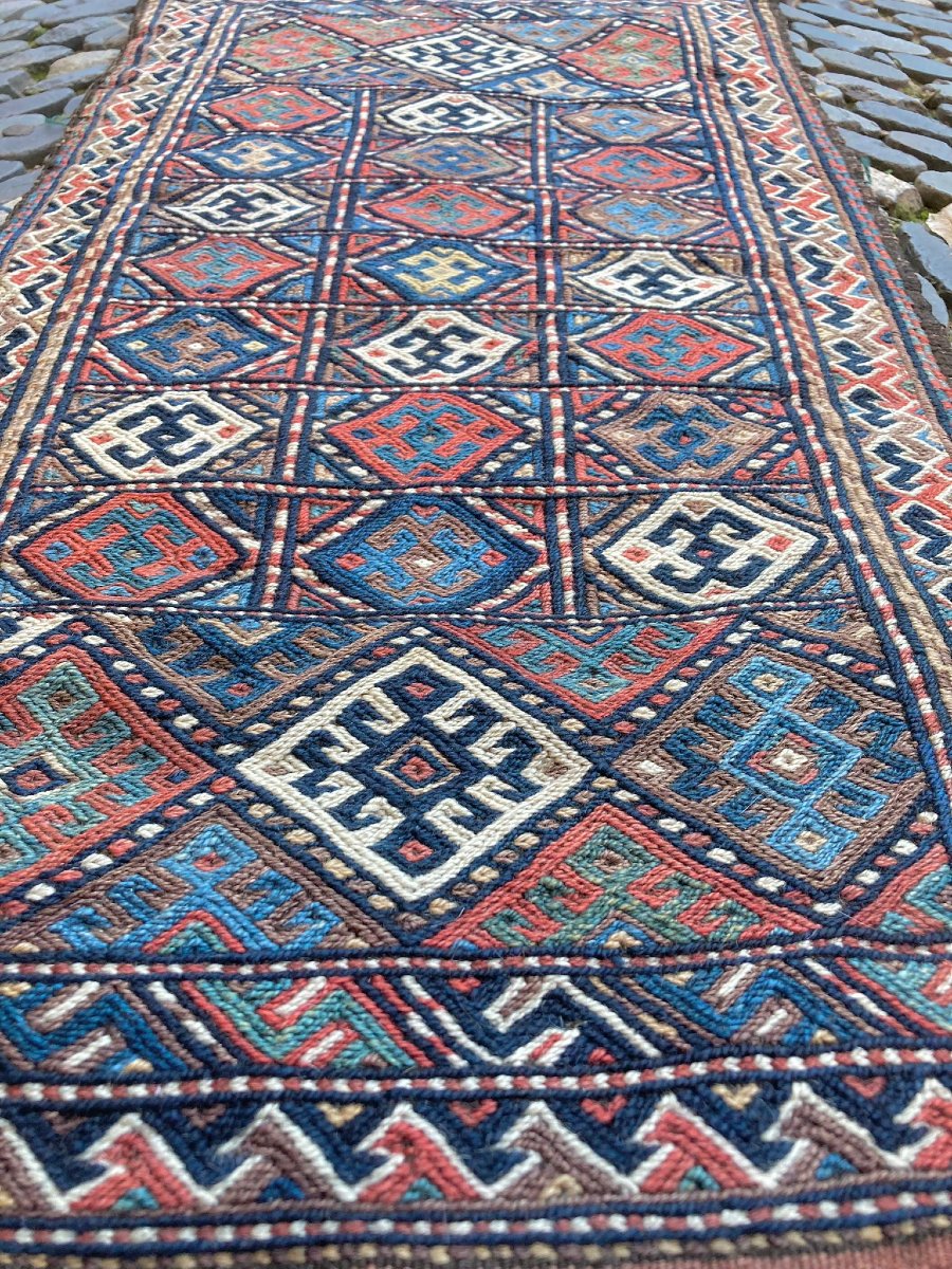 Sumak Rug. Kocan. Iran. 76 X 38 Cm-photo-3