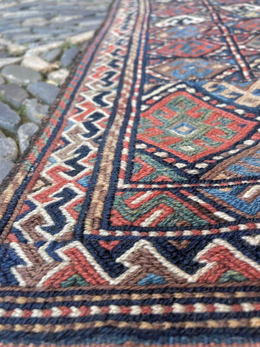 Sumak Rug. Kocan. Iran. 76 X 38 Cm-photo-4