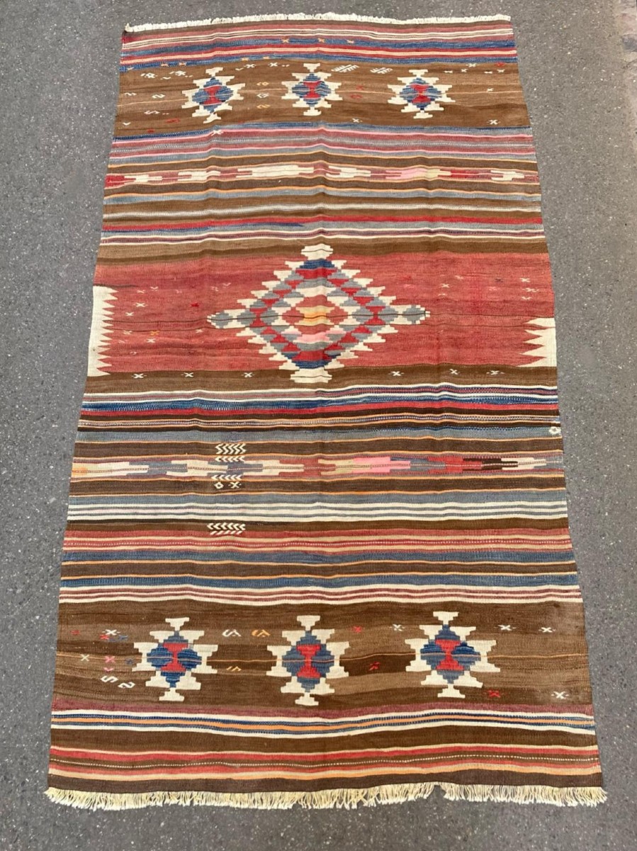 Ceremonial Camel Blanket. Fethiye. 1920. 280 X 150 Cm