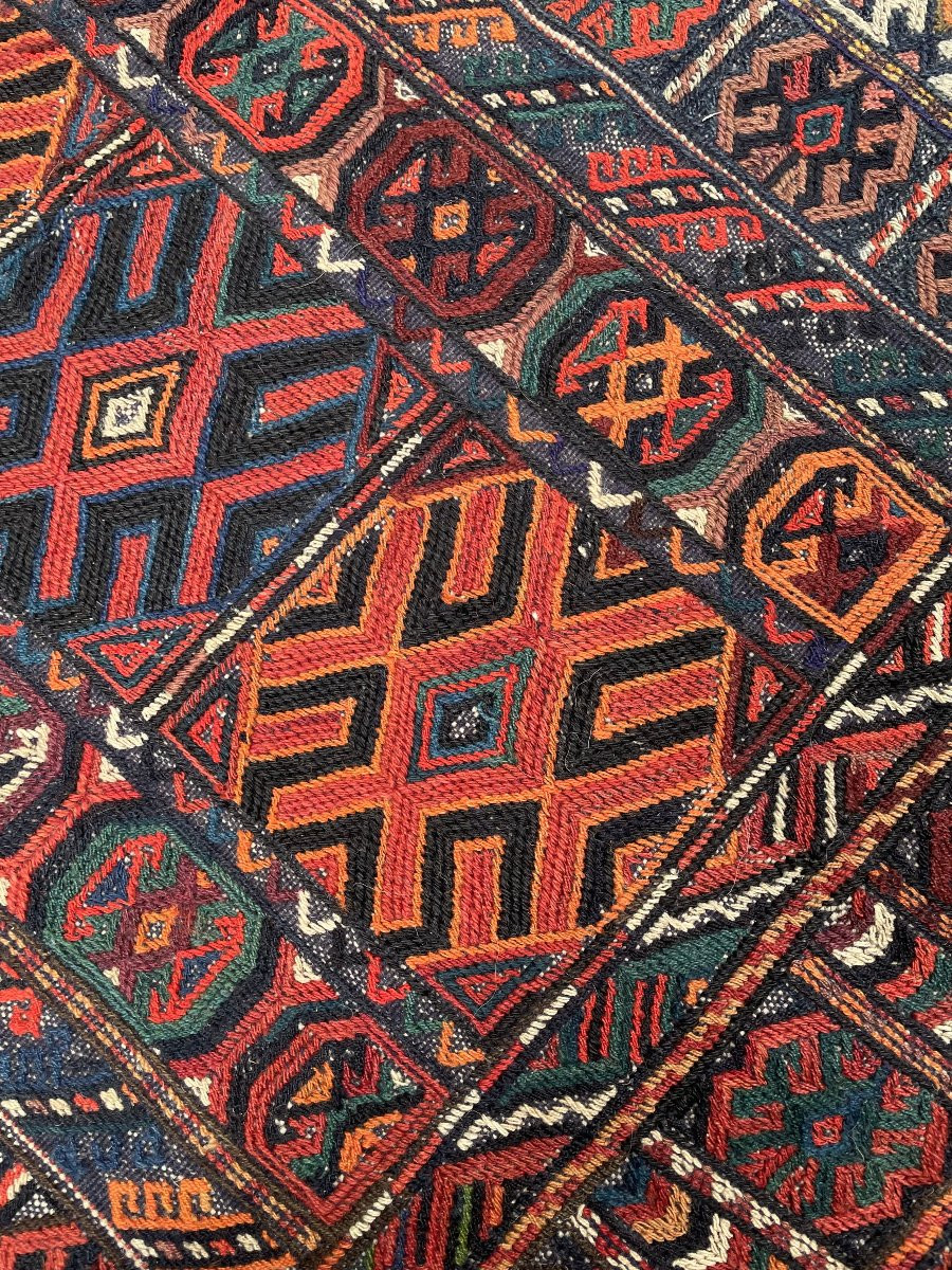 Sumak Rug. Kocan. Iran. 200 X 107 Cm-photo-3