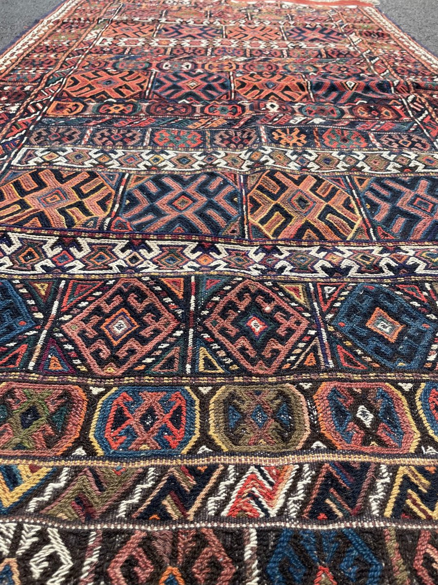 Sumak Rug. Kocan. Iran. 200 X 107 Cm-photo-5