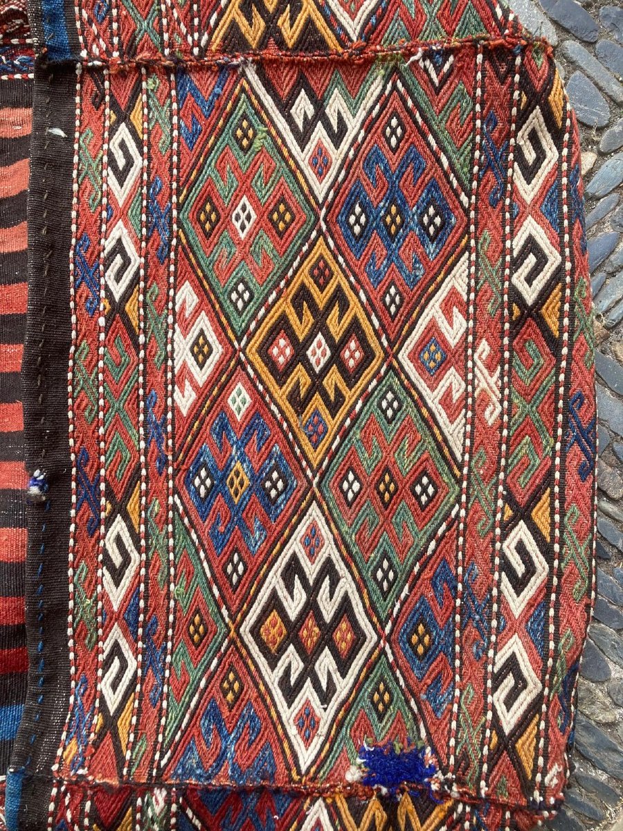 Maffrash Shahsaven - Persia. Circa 1880. 122 X 55 X 45 Cm-photo-3