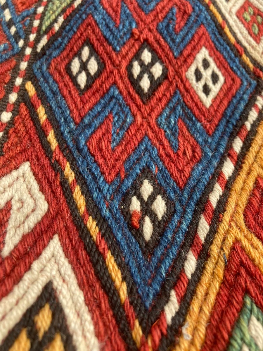 Maffrash Shahsaven. Persian. Circa 1880. 122 X 55 X 45 Cm-photo-2