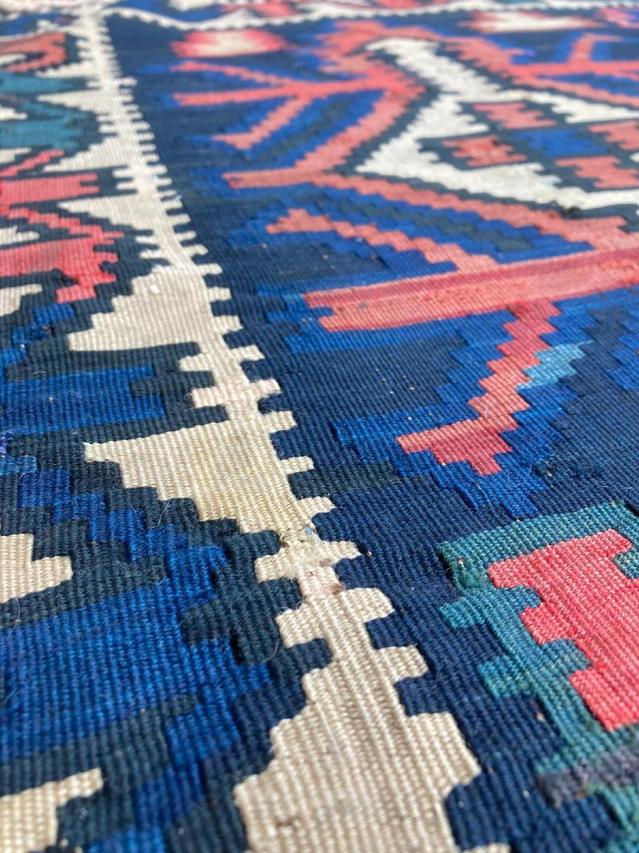 Kilim Kuba - Azerbaijan. Circa 1880. 185 X 125 Cm-photo-1