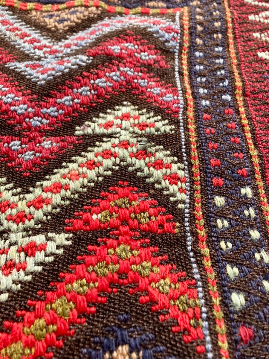 Heybe Double Bag. Korkuteli - Anatolia. Circa 1930. 113 X 47 Cm-photo-1