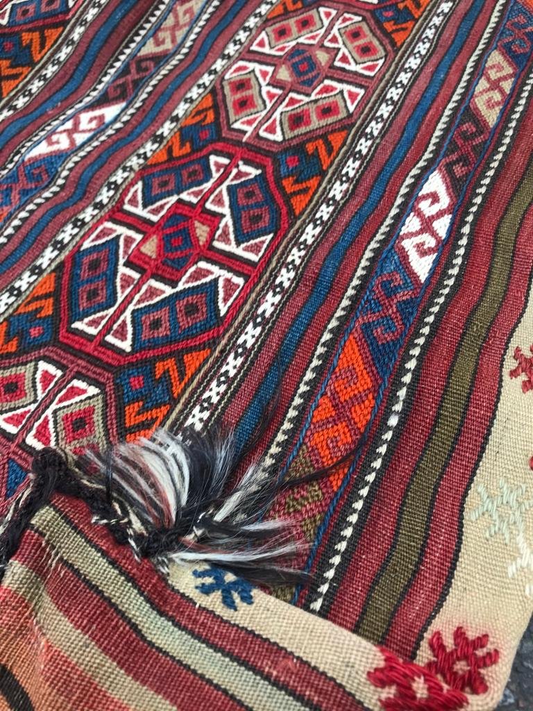 Cuval (grain Bag). Fethiye - Anatolia. Circa 1880. 108 X 82 Cm-photo-2