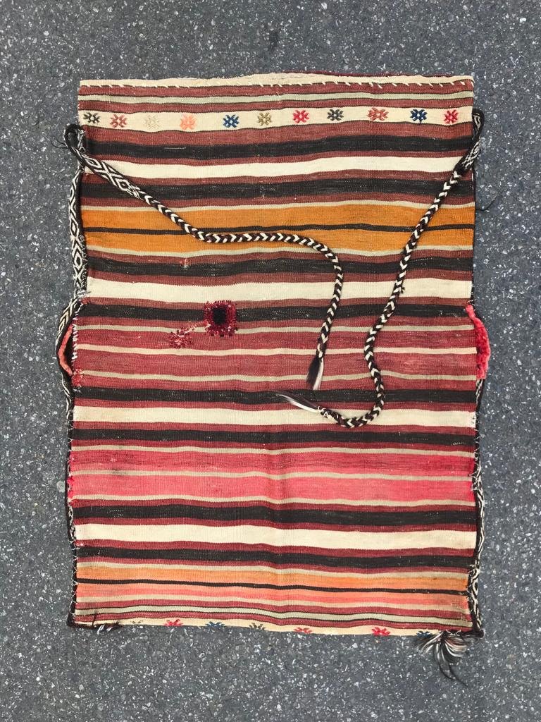 Cuval (grain Bag). Fethiye - Anatolia. Circa 1880. 108 X 82 Cm-photo-2