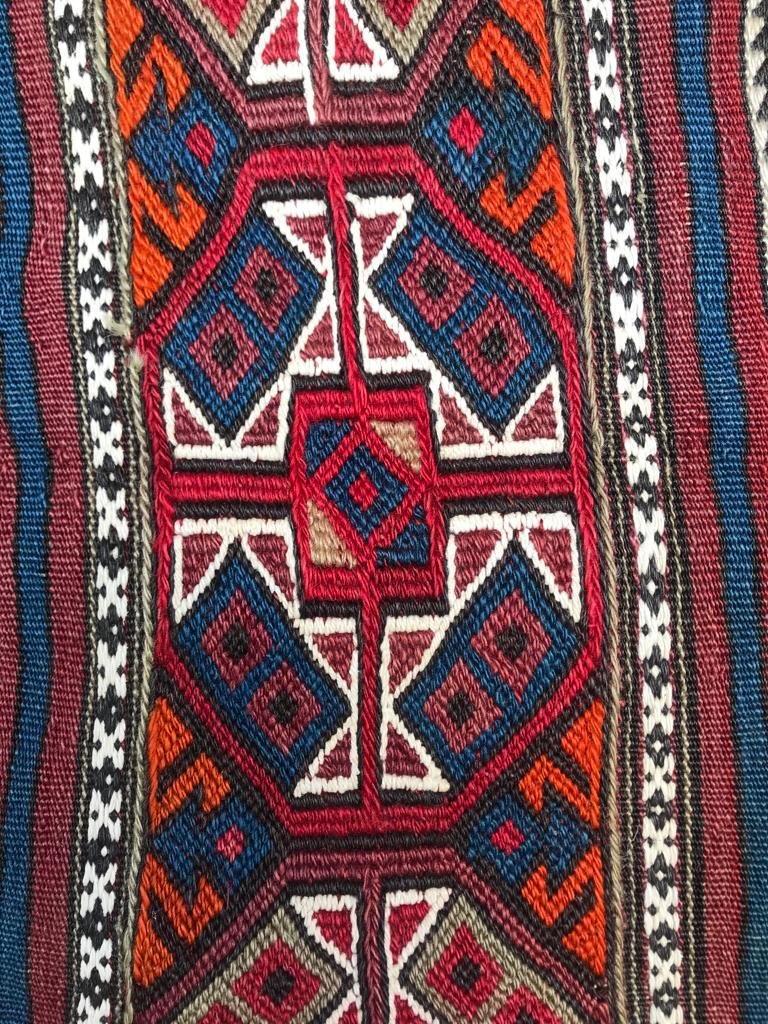 Cuval (grain Bag). Fethiye - Anatolia. Circa 1880. 108 X 82 Cm-photo-4