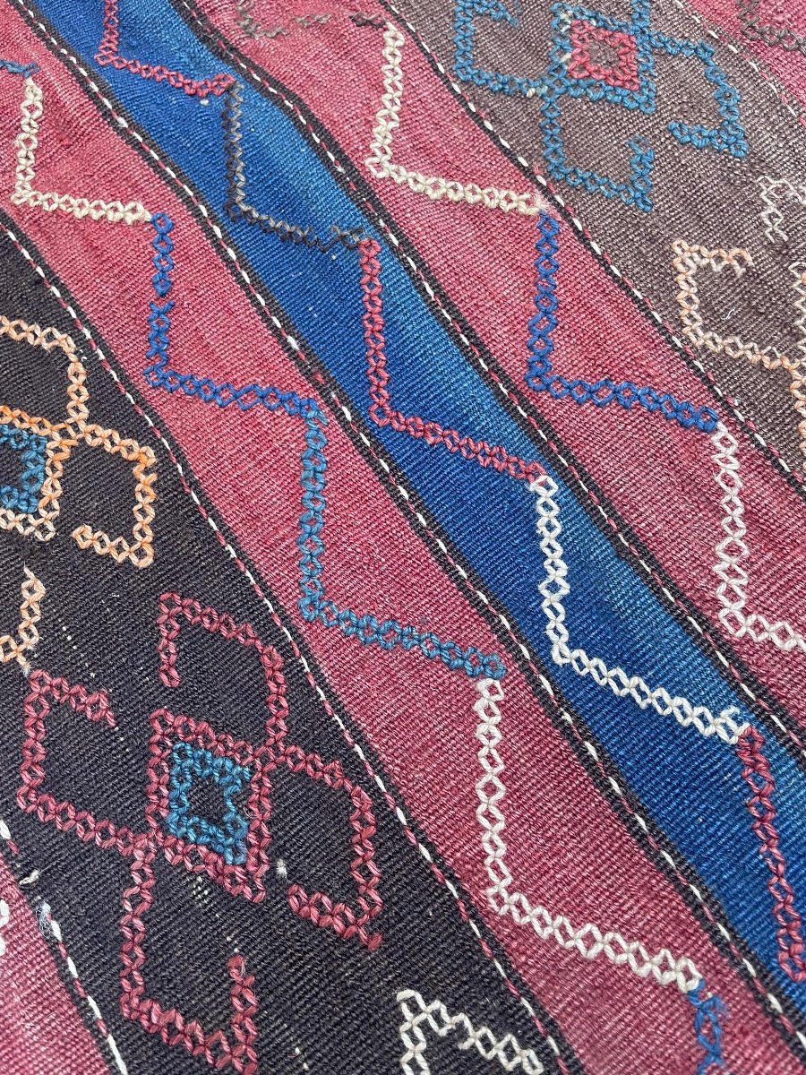 Kilim Verneh / Caucasus. Circa 1870. 233 X 183 Cm-photo-2