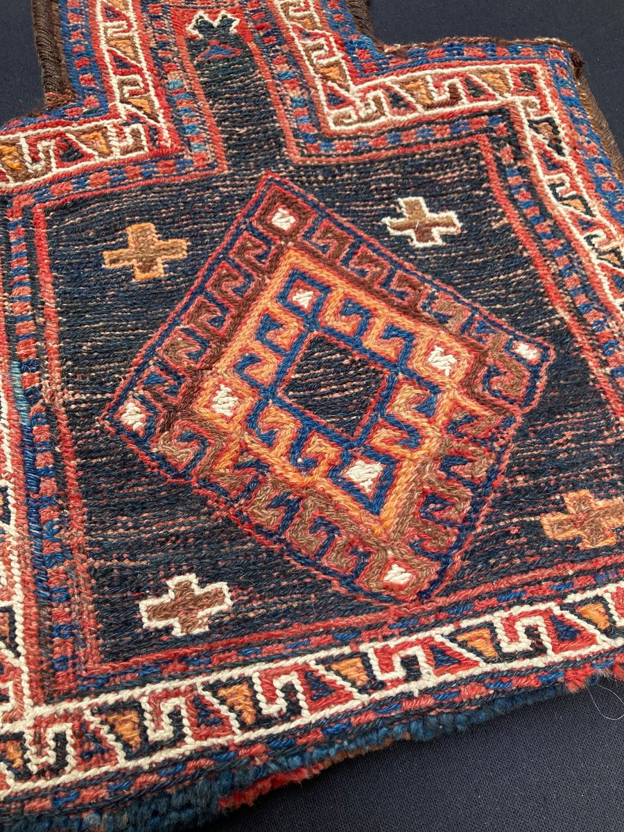 Bathiyari Salt Pouch - Persia. Circa 1900. 49 X 38 Cm-photo-3