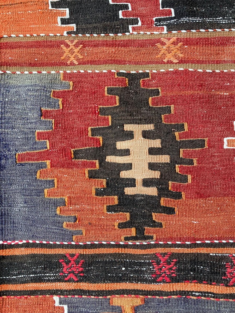 Kilim Sivas. Anatolia. Mid-20th Century. 155 X 103 Cm-photo-2