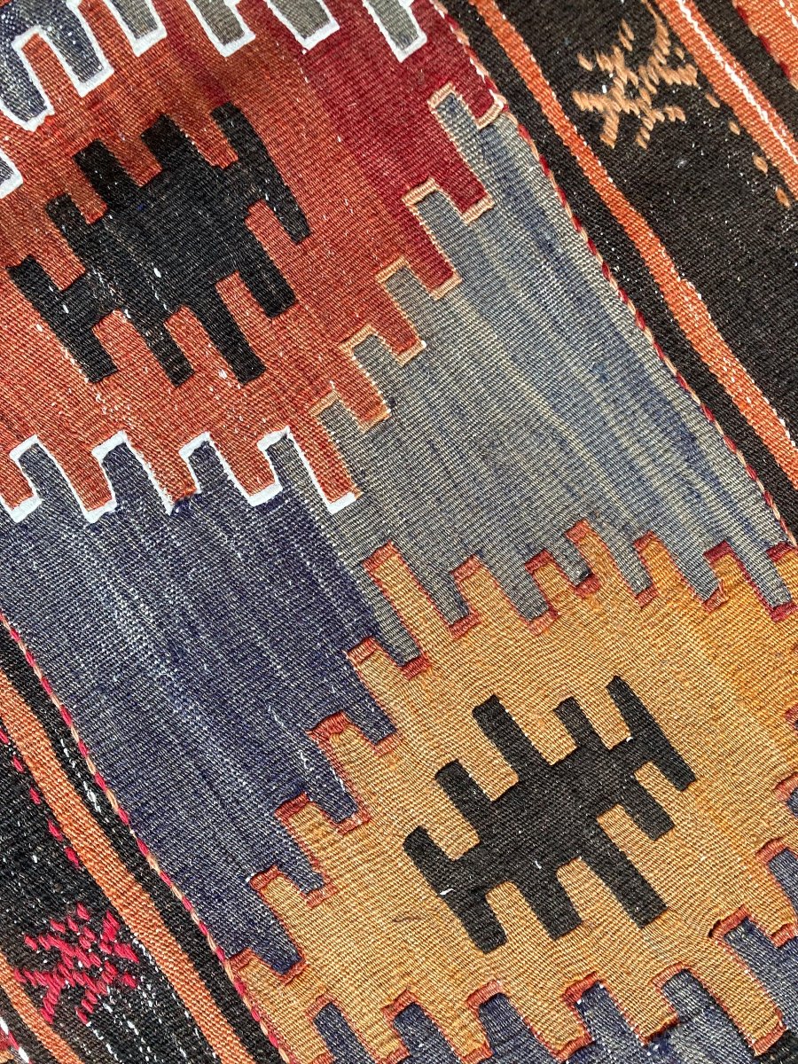 Kilim Sivas. Anatolia. Mid-20th Century. 155 X 103 Cm-photo-3