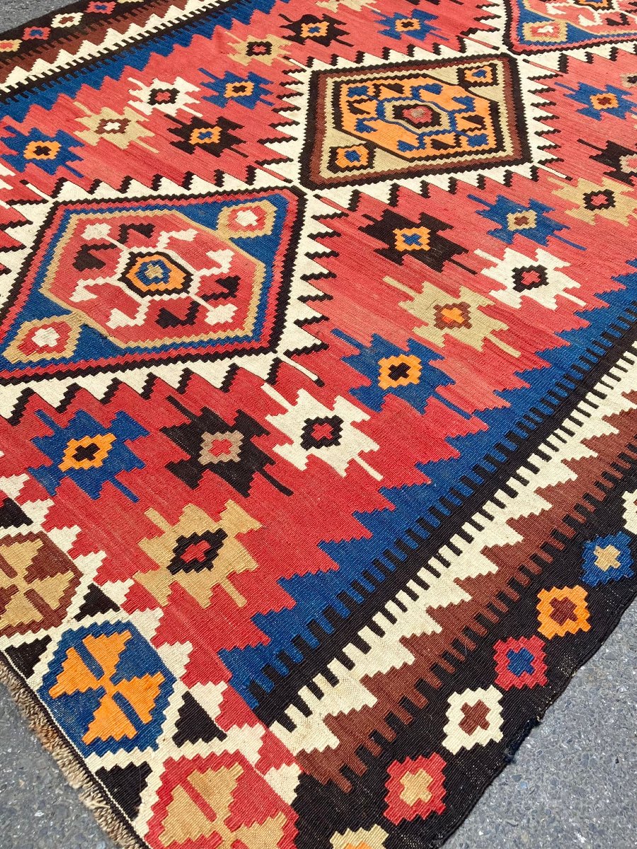 Kilim Kuba - Azerbaijan. Circa 1920. 295 X 164 Cm-photo-2