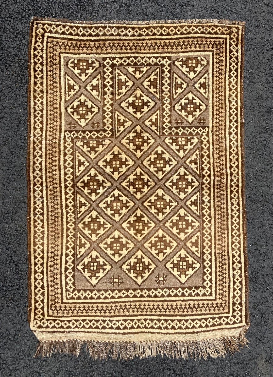 Baluch Rug. Mid-20th Century. 125 X 85 Cm