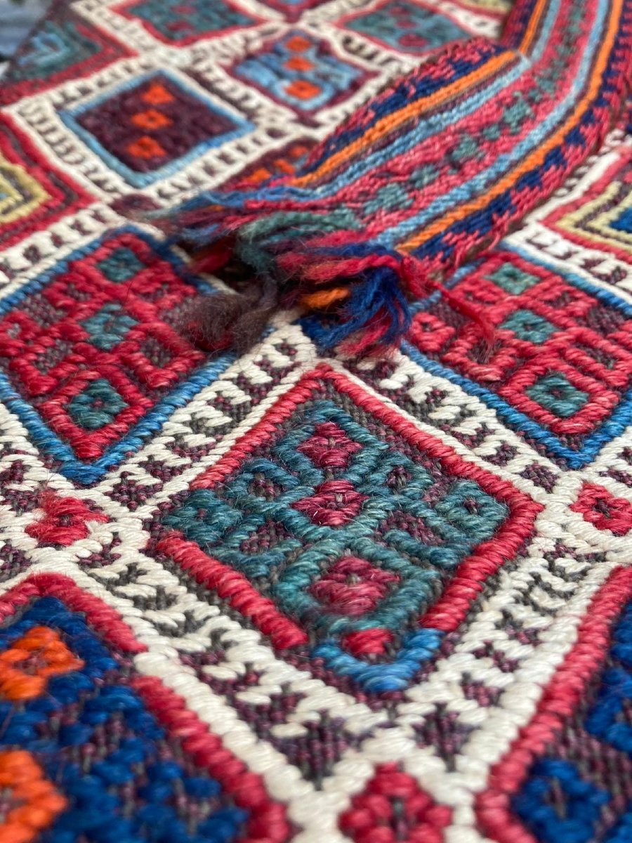 Kilim Cuval Obruk / Anatolia. Circa 1880. 90 X 52 Cm-photo-3