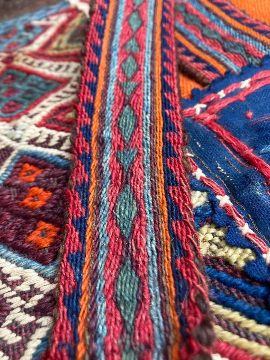Kilim Cuval Obruk / Anatolia. Circa 1880. 90 X 52 Cm-photo-4