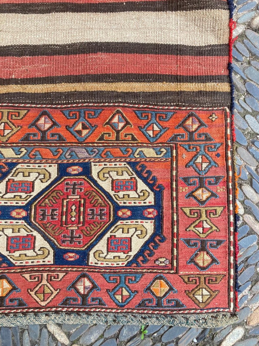 Maffrash Shahsaven. Persian. Early 20th. 154 X 105cm-photo-2