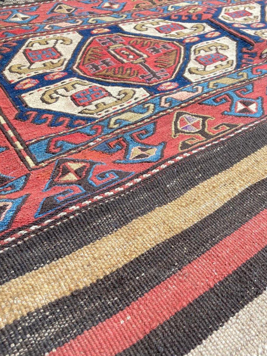 Maffrash Shahsaven. Persian. Early 20th. 154 X 105cm-photo-3