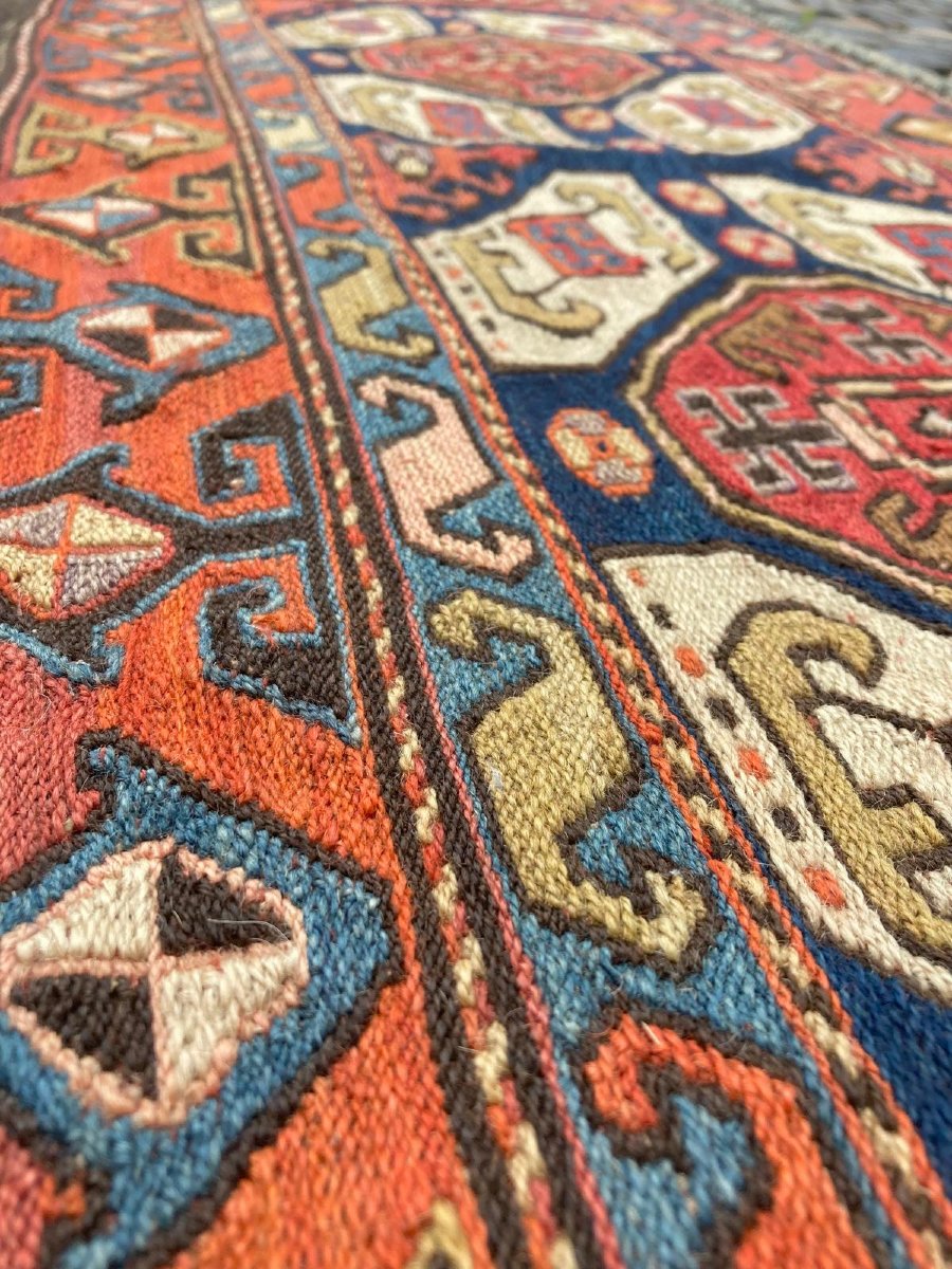 Maffrash Shahsaven. Persian. Early 20th. 154 X 105cm-photo-4