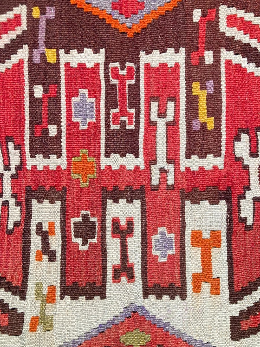 Kilim Kuba - Azerbaijan. Caucasus. Early 20th Century. 300 X 160 Cm-photo-1