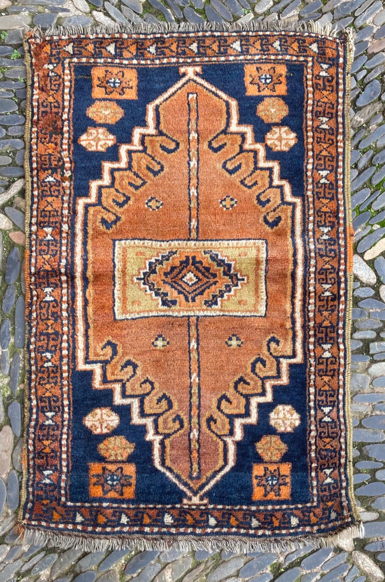 Malatya Rug - Anatolia. Mid-20th Century. 85 X 54 Cm