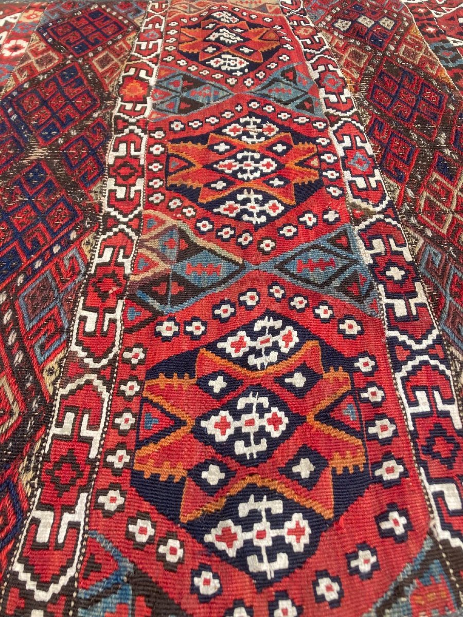 Kilim / Galerie Adyaman - Anatolie. Circa 1880. 325 x 100 cm-photo-3