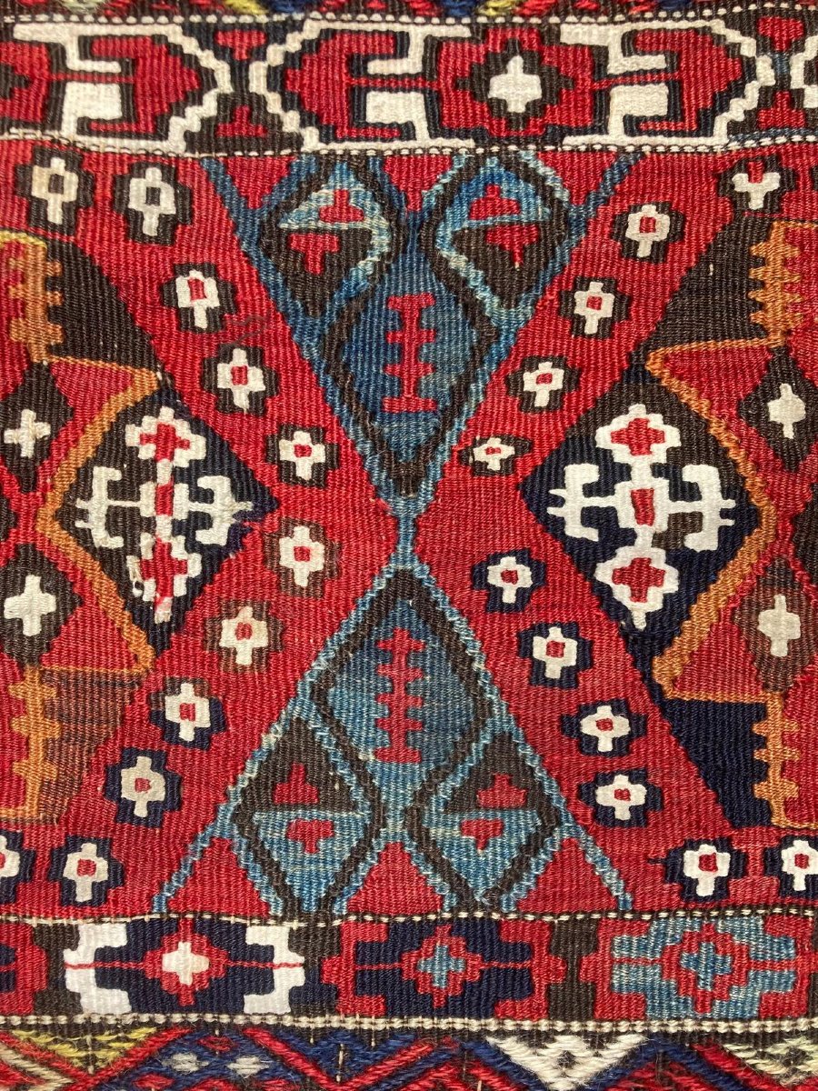 Kilim / Galerie Adyaman - Anatolie. Circa 1880. 325 x 100 cm-photo-4