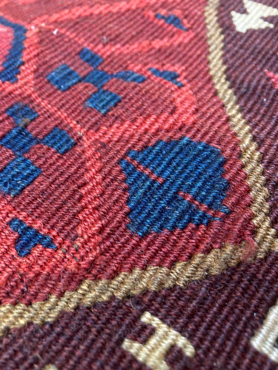 Kilim Kars - Anatolia. Circa 1900. 320 X 130 Cm-photo-2