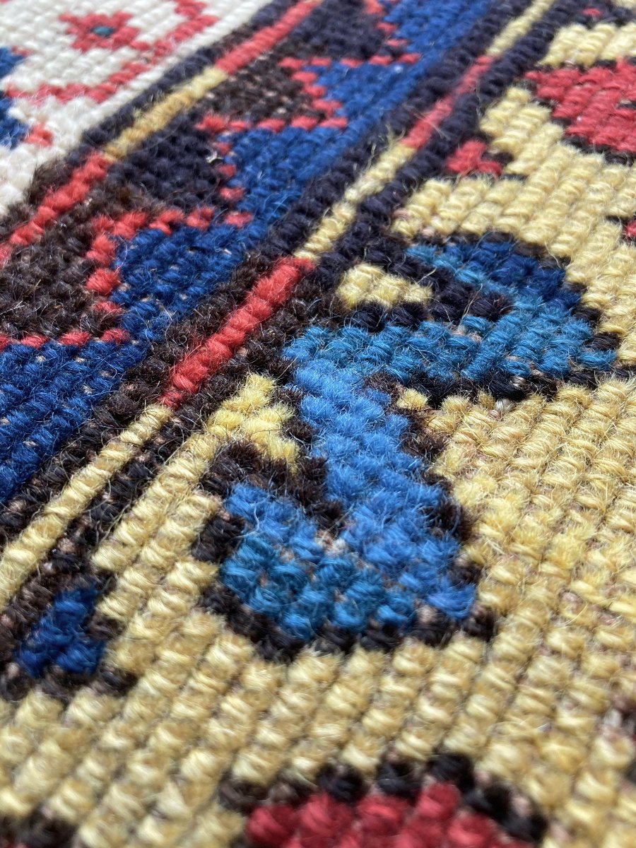 Tapis Karabakh. Arménie. Circa 1880. 202 x 111 cm-photo-5