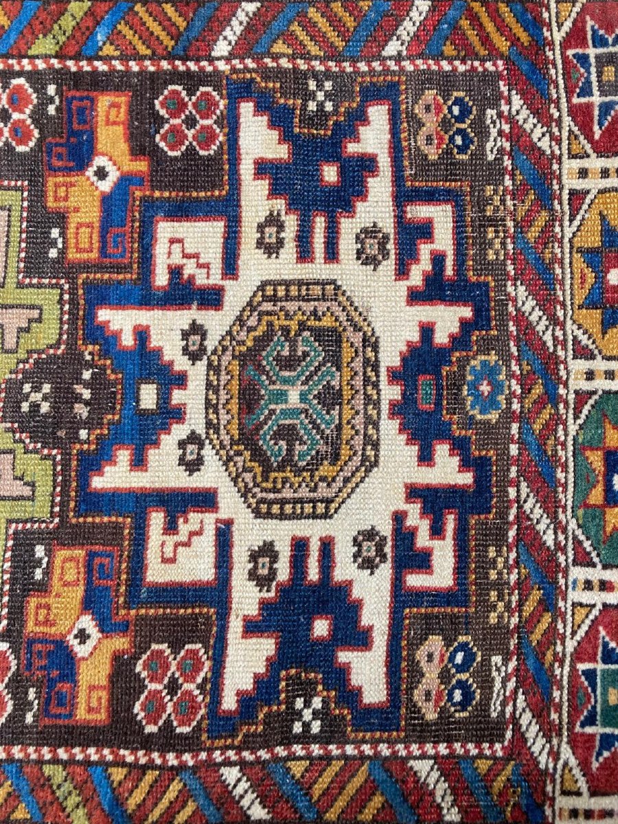 Karabag Rug - Armenia. Caucasus. Late 19th Century. 275 X 92 Cm-photo-3