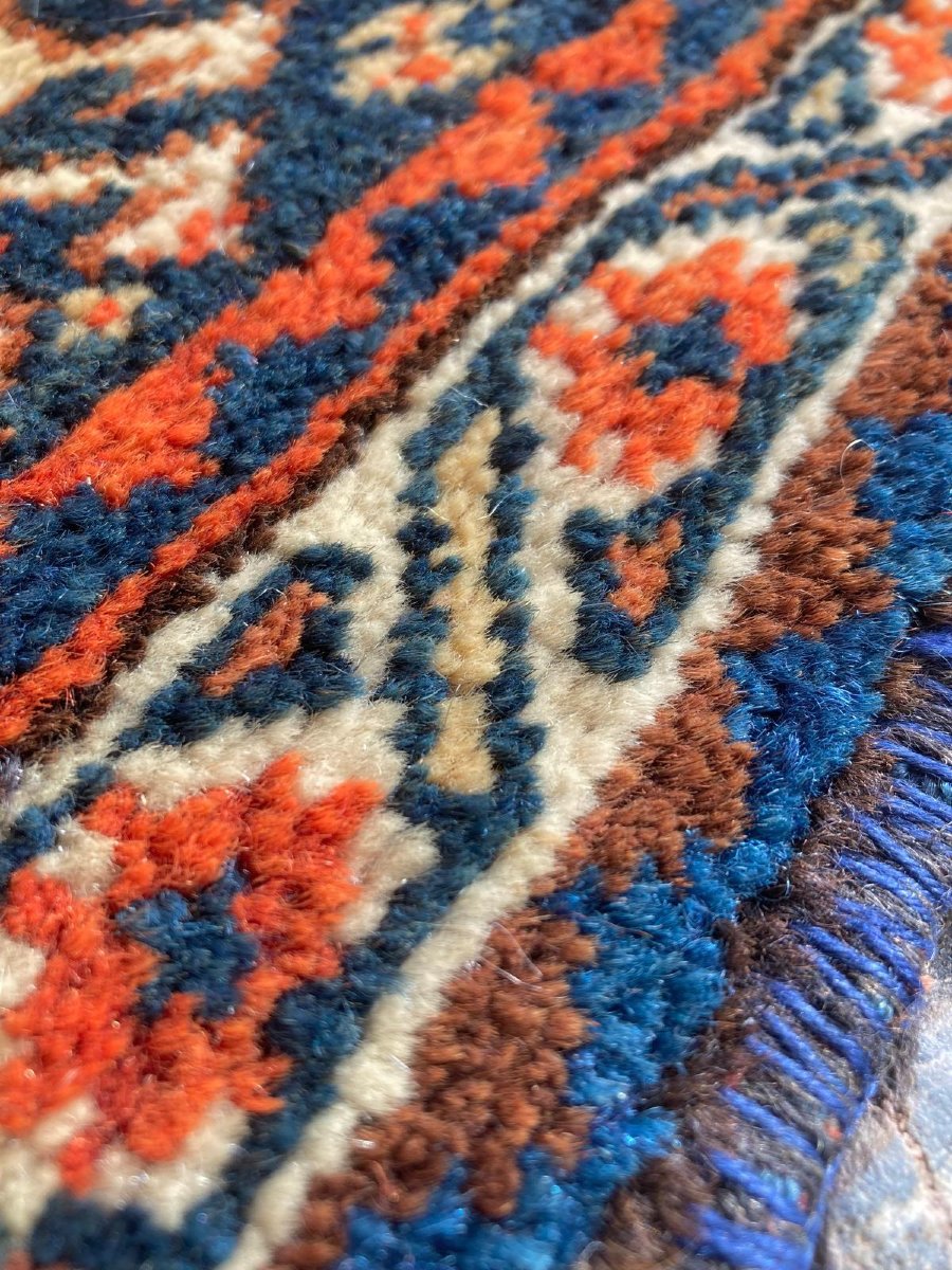 Khorjin / Face de sacoche. Qashqai. Perse. Circa 1900.  65 x 51 cm-photo-4