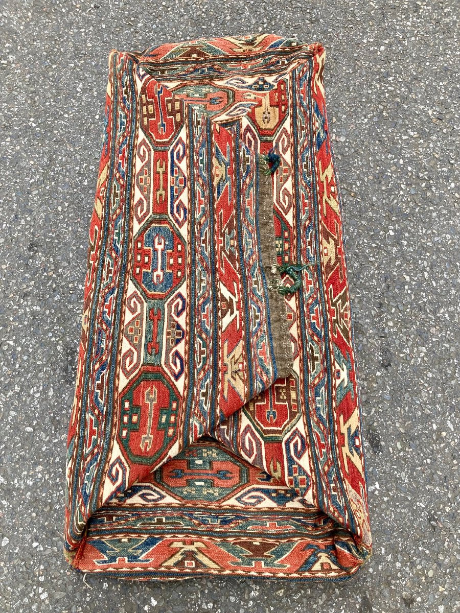 Maffrash Karabakh. Armenia. Caucasus. Circa 1850. 100 X 50 X 40 Cm-photo-2